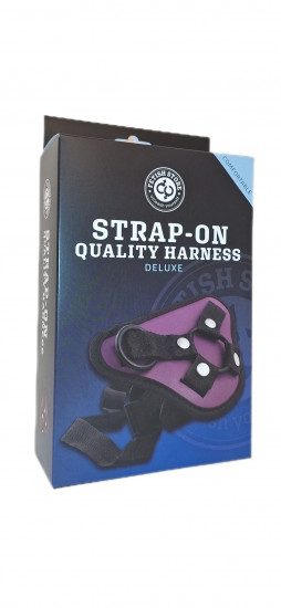Fetish Store Strap-On Quality Harness Deluxe Paars