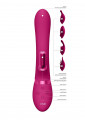 Vive Chou Silicone Vibrating G-Spot Rabbit, Roze