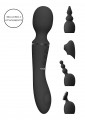 Vive, Nami, Dubbelzijdige Clitoris en Wand Vibrator zwart