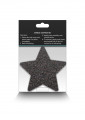 Pretty Pasties Glitter Ster Zwart/Goud