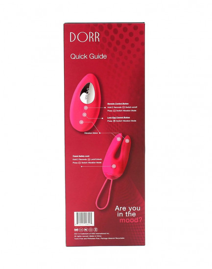DORR-Ozzy-Rabbit Egg Vibrator + Oplegvibrator Roze