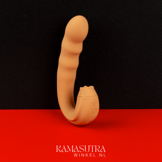 KSA Carrousel Rabbit Vibrator Bruin