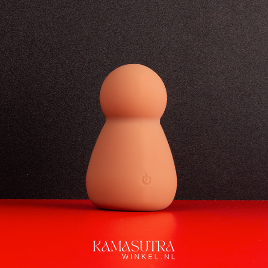 KSA Curvy Clitoris Stimulator Bruin