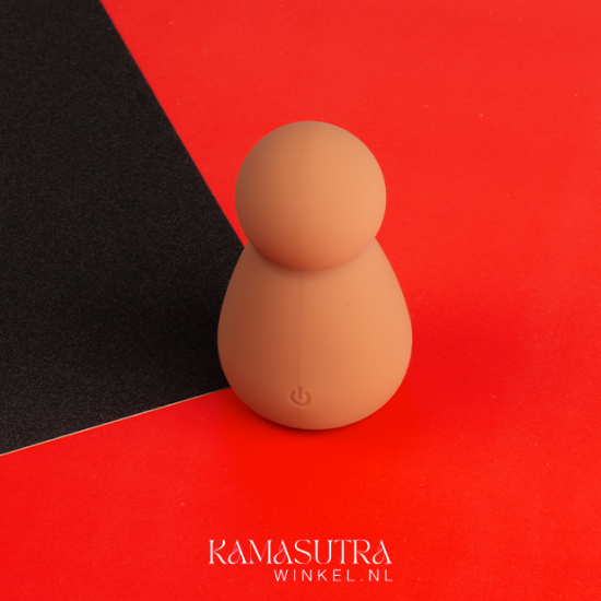 KSA Curvy Clitoris Stimulator Bruin