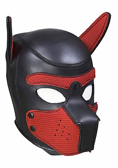 Ouch! Puppy Hood Masker Rood