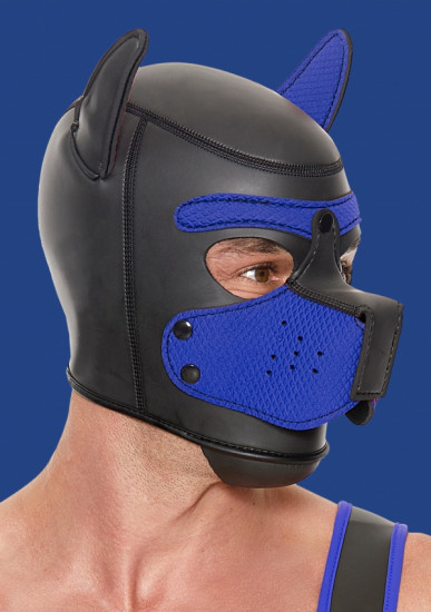 Ouch! Puppy Hood Masker Blauw