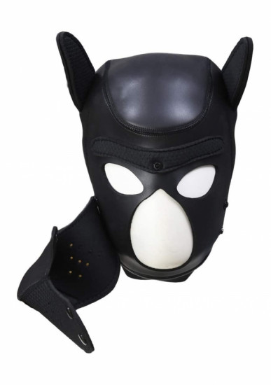 Ouch! Puppy Hood Masker Zwart