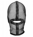 Ouch! Fishnet Masker Zwart