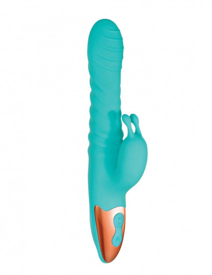 Heat Me Up Warming Rabbit Vibrator Turquoise