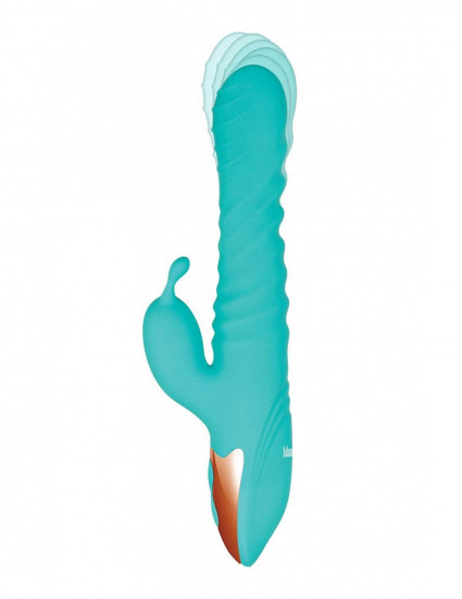 Heat Me Up Warming Rabbit Vibrator Turquoise