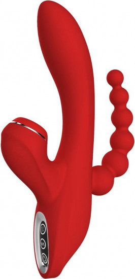 Dreamtoys Anna Tripple Vibrator Rood