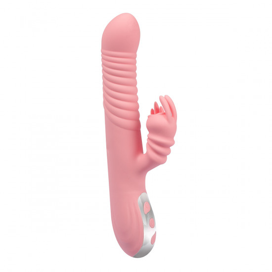 G-Spot Thrusting Vibrator Lichtroze