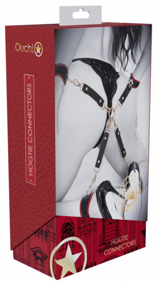 Ouch! Milan Hogtie Zwart