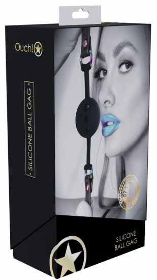 Ouch! Venice Ball Gag Zwart