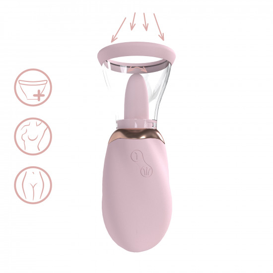 Pumped Boost Vulva & Breast Pump Licht Roze