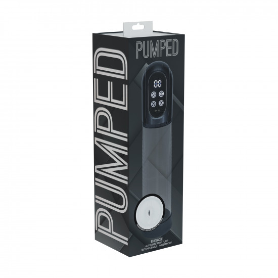 Pumped Engage Masturbator Pump Gun Metal