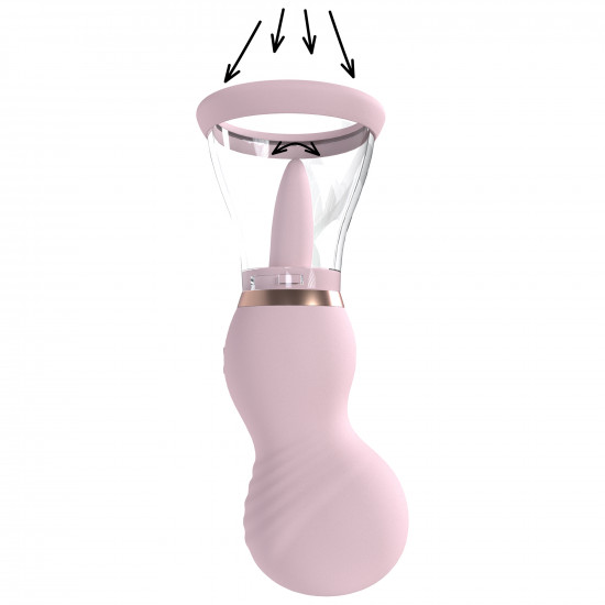 Pumped Sensual Vulva & Breast Pump Licht Roze