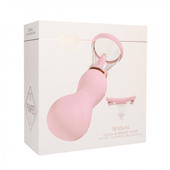 Pumped Sensual Vulva & Breast Pump Licht Roze