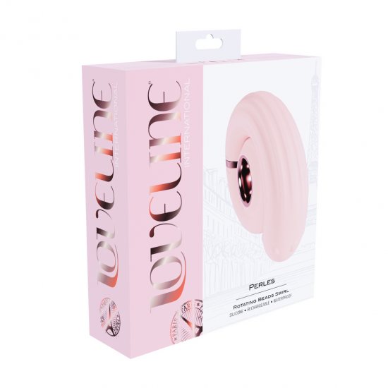 Loveline Perles Rotating Beads Swirl Vibrator Licht Roze