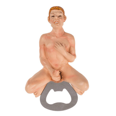 Sexy Flesopener Met Magneet Man