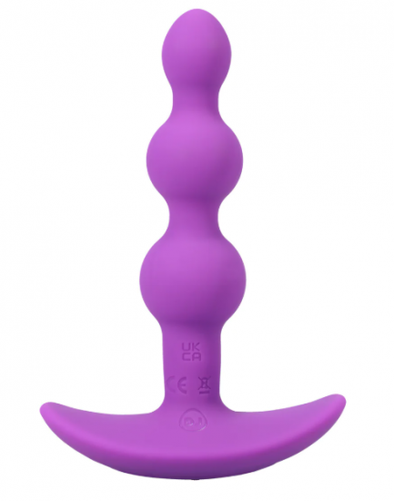A Play Beaded Vibe Anaal Vibrator Paars