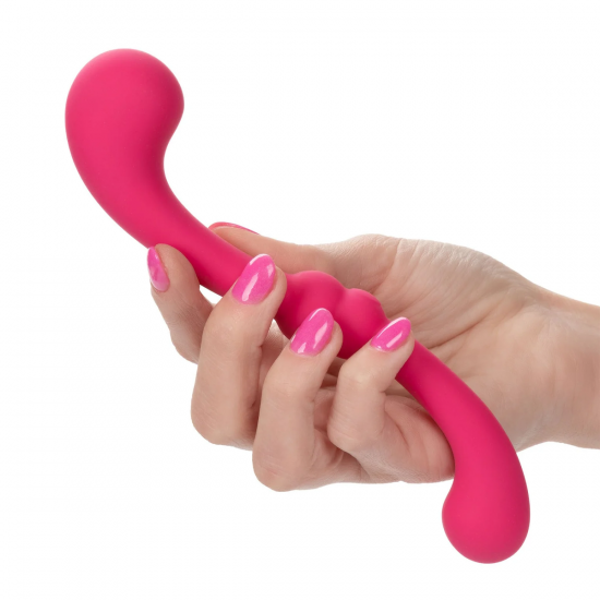 Pretty Little Wands Curvy Dubbele Vibrator Roze