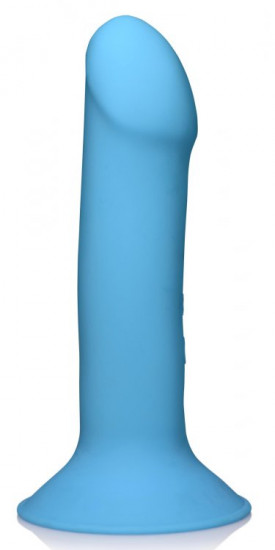 Squeeze-It Vibrating Dildo Blauw