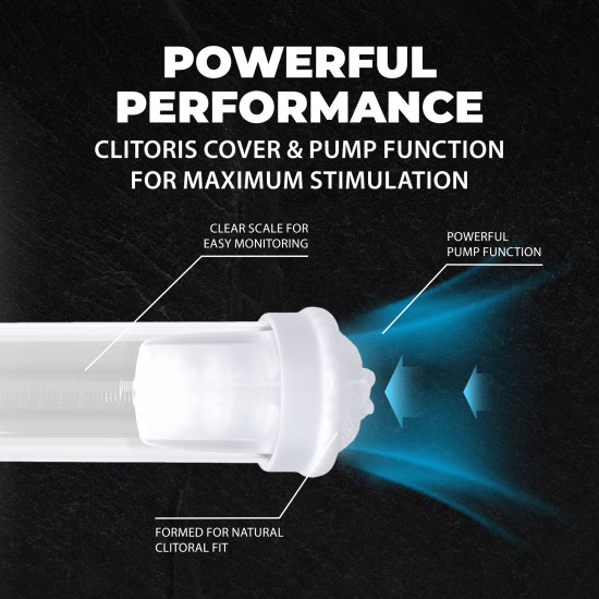 Pumped Hyperlift Masturbator Pump Metallic Blue