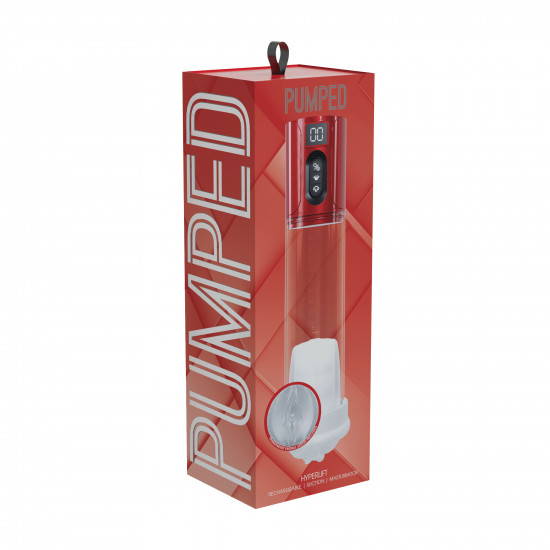 Pumped Hyperlift Masturbator Pump Metallic Red