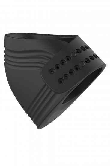 Ramrod Adjustable Vibrating Cockring With Remote