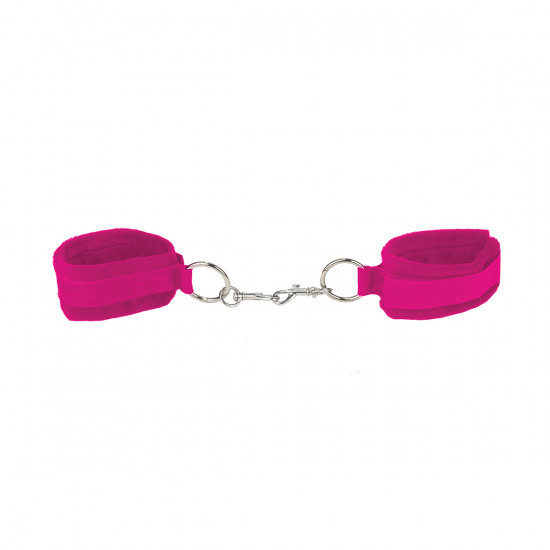 Ouch! Velcro Cuffs Boeien Roze