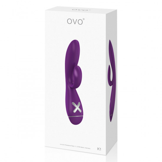 Ovo K1 Rabbit Vibrator Paars