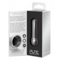 Pure Aluminium Mini Vibrator Zilver