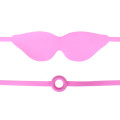 Fetish Fantasy Elite Open-Mouth Gag & Mask Roze