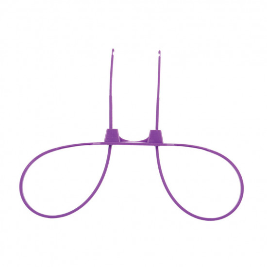 Zip Tie Handboeien Paars
