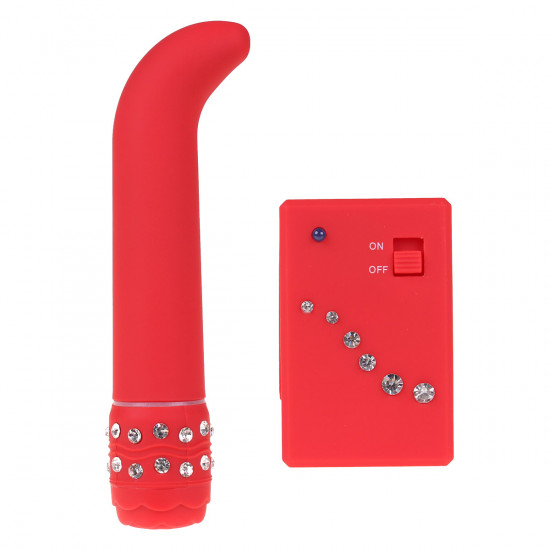 Crystal Red G-Spot Vibe Vibrator