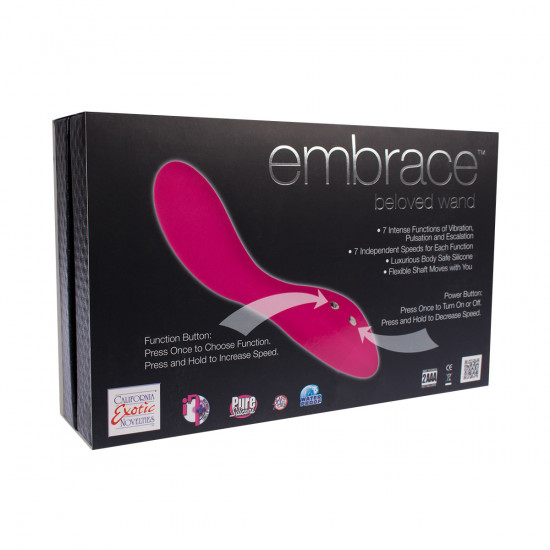 Embrace Beloved Wand Vibrator Roze