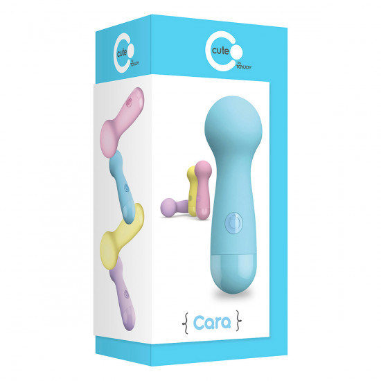 Cute Cara Small Wand Massager Blauw