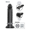 Fantasy X-tensions 10 Inch Silicone Hollow Extension Zwart