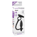Anal Fantasy Ass-Kicker with Cockring Vibrator Zwart