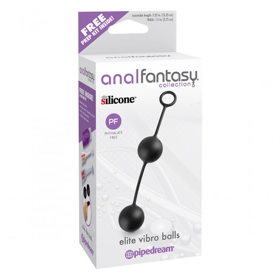Anal Fantasy Elite Vibro Balls Zwart