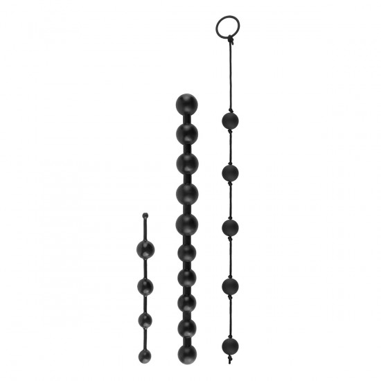 Anal Fantasy Beginner's Bead Kit Zwart
