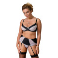 Larisa Lingerie Set Zwart 4XL/5XL