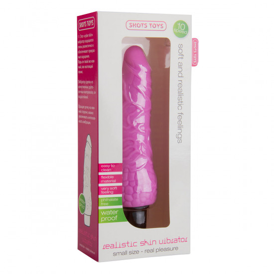 Shots Toys Realistic Skin Vibrator Small Roze