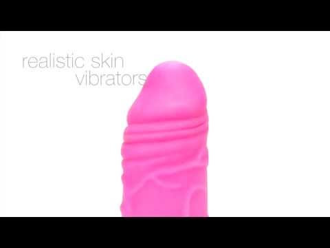 Shots Toys Realistic Skin Vibrator Medium Zwart