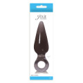 Jolie Pleasures Buttplug Houtskool Large
