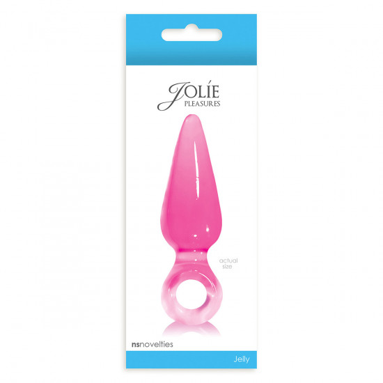 Jolie Pleasures Buttplug Roze Small
