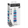 Ceramix No. 8 Keramische Staaf Vibrator Wit/Blauw/Paars