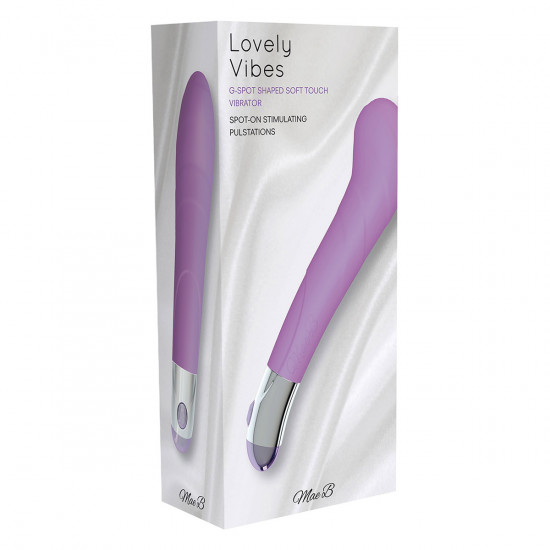 Lovely Vibes G-spot Shaped Vibrator Paars