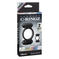 C-Ringz Magic Touch Couples Cockring Zwart